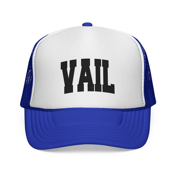 Vail, Colorado Collegiate Style Trucker Hat