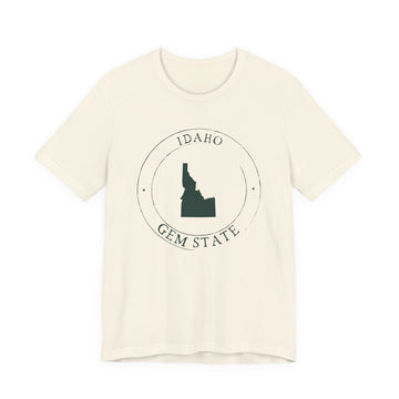 Buy natural Idaho T-Shirt — State Graphic Tee