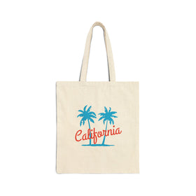 California Cotton Canvas California Tote Bag