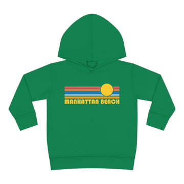 Buy kelly Manhattan Beach Toddler Hoodie - Unisex Manhattan Beach, California Toddler Sweatshirt