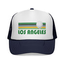 Los Angeles, California Retro California Trucker Hat-5