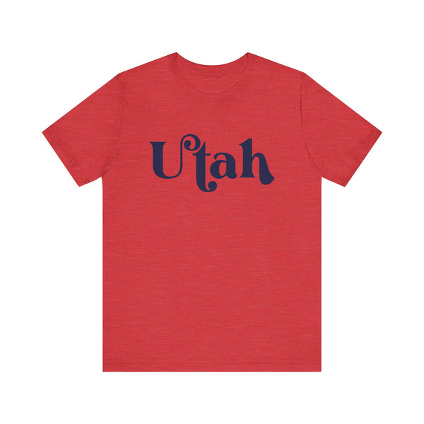 Utah Graphic Tee, Casual T-Shirt, Vintage Style Shirt