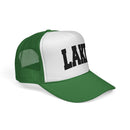 Lake Retro Collegiate Style Trucker Hat-14