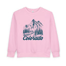 Colorado Toddler Sweatshirt - Colorado Toddler Crewneck Sweatshirt-3