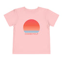 Connecticut Toddler T-Shirt - Retro 80s Unisex Toddler Connecticut Shirt-5
