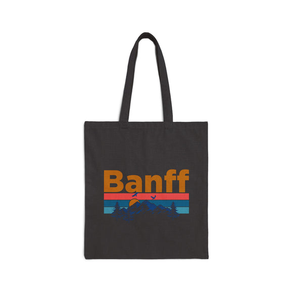 Banff, Canada Tote Bag - Cotton Canvas Banff Bag