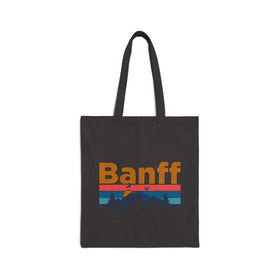 Banff, Canada Tote Bag - Cotton Canvas Banff Bag