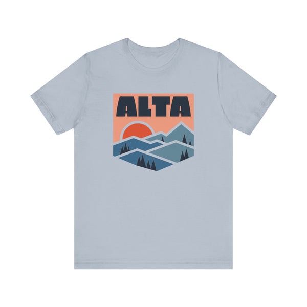 Alta, Utah T Shirt - Retro Graphic Tee