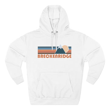 Breckenridge, Colorado Hoodie - Retro Mountain Unisex Sweatshirt - 0