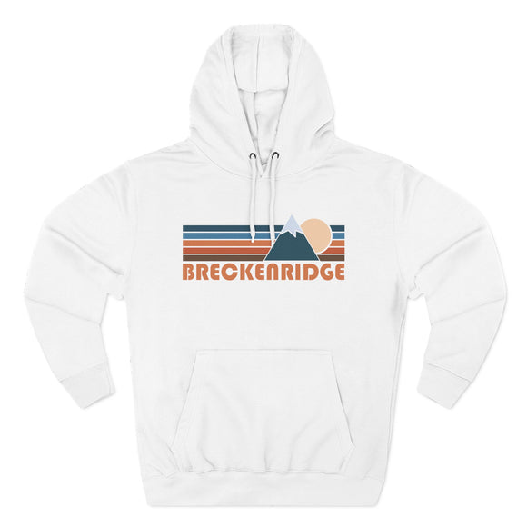 Breckenridge, Colorado Hoodie - Retro Mountain Unisex Sweatshirt
