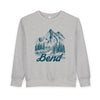 Bend, Oregon Toddler Sweatshirt - Bend Toddler Crewneck Sweatshirt