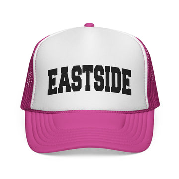 Buy pink Eastside Retro Collegiate Style Trucker Hat