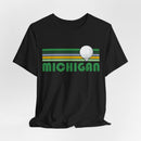 Golf Michigan T-Shirt - Retro Golf Unisex Michigan Shirt-14