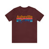 Asheville, North Carolina Shirt - Mountain Sunset Unisex Asheville T-Shirt