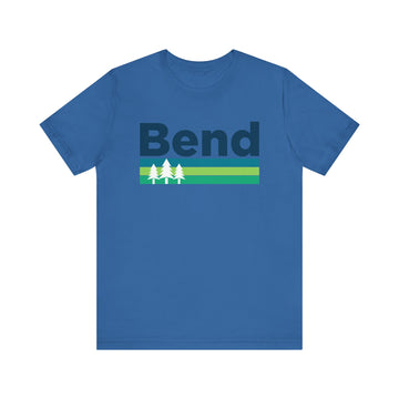 Buy columbia-blue Bend, Oregon T-Shirt - Unisex Bend Shirt
