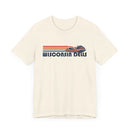 Wisconsin Dells T Shirt - Retro Jetski PWC Graphic Wisconsin Dells Tee-10
