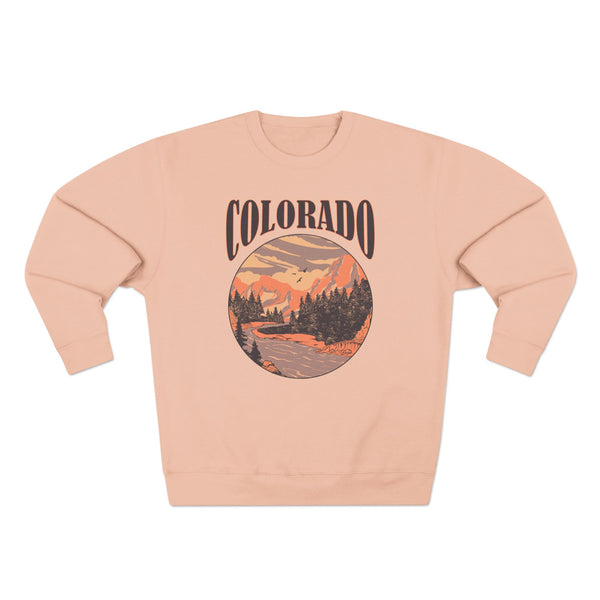 Premium Colorado Sweatshirt - Unisex Mountain Sweatshirt