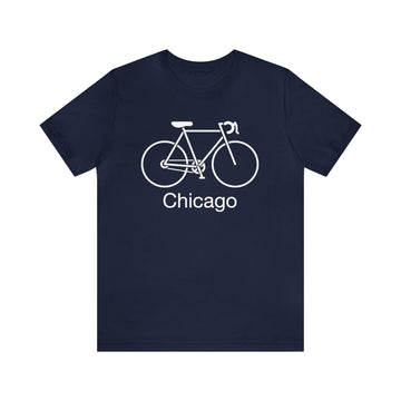 Buy navy Chicago, Illinois T-Shirt - Unisex Chicago Shirt