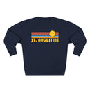 Premium St Augustine, Florida Retro Sun Graphic Sweatshirt-6