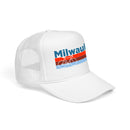 Milwaukee, Wisconsin Trucker Hat - Foam Milwaukee Bike Cap-12