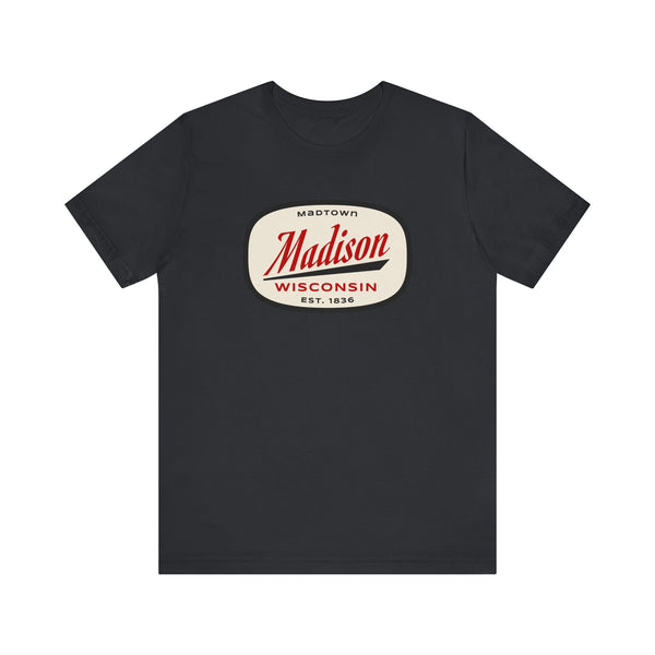 Madison, Wisconsin T-Shirt - Retro Unisex Madison Shirt