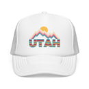 Utah Retro Mountain Trucker Hat — Vintage Scenic Foam Trucker-3