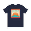 Retro Montana T-Shirt, Mountain Sun Tee, Unisex Graphic Shirt, Vintage Montana Top, Outdoor Adventure Clothing-3