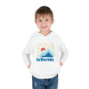 Telluride, Colorado Toddler Hoodie - Minimal Style Unisex Telluride Toddler Sweatshirt