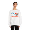 California Sweatshirt - Mountain California Crewneck Sweatshirt