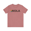 New Orleans, Louisiana tee - NOLA t shirt retro stripes-3