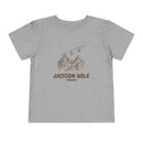 Jackson Hole, Wyoming Toddler T-Shirt — Vintage Gondola Ski Mountain Tee-3