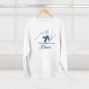 Premium Stowe, Vermont Vintage Snow Ski Sweatshirt-6