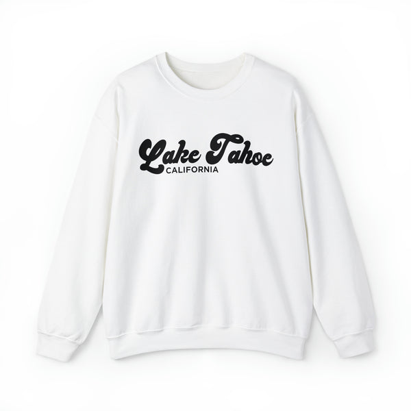Lake Tahoe, California Sweatshirt - Unisex Retro Crewneck Lake Tahoe Sweatshirt