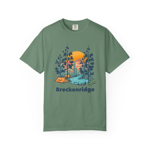 Breckenridge, Colorado Graphic Tee, Comfort Colors Retro Unisex Breckenridge T shirt