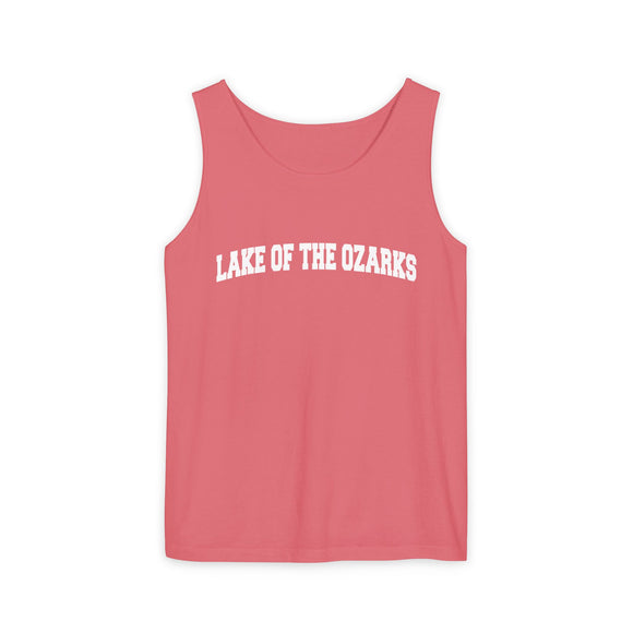 Lake of the Ozarks, Missouri Tank Top Unisex | Comfort Colors - 100% Cotton
