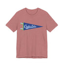 Crater Lake National Park Pennant T-Shirt — Vintage Camp Flag Tee-3