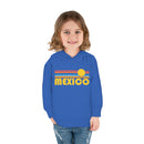 Mexico Toddler Hoodie - Retro Sunrise Unisex Mexico Toddler Sweatshirt-17