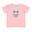 Destin, Florida Toddler T-Shirt - Retro Palm Tree Toddler Destin Shirt-3