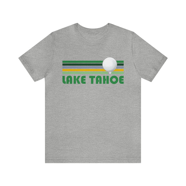 Golf Lake Tahoe, California T-Shirt - Retro Golf Unisex Lake Tahoe Shirt