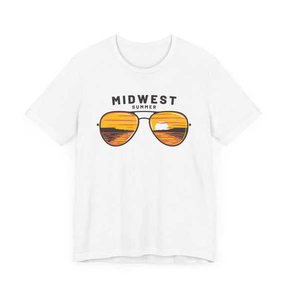 Midwest T Shirt - Sunglasses Lake Graphic Midwest Tee
