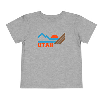 Buy athletic-heather Utah Toddler Graphic Tee - Kids Utah T-Shirt