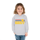 Banff, Canada Toddler Hoodie - Retro Sunrise Unisex Banff Toddler Sweatshirt-11