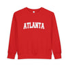 Atlanta Toddler Sweatshirt - Atlanta Toddler Crewneck Sweatshirt