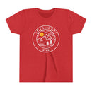 Salt Lake City, Utah Youth Shirt - Retro Mountain Salt Lake City Kid's T-Shirt-2