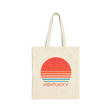 Kentucky Cotton Canvas Kentucky Tote Bag - Retro 80s