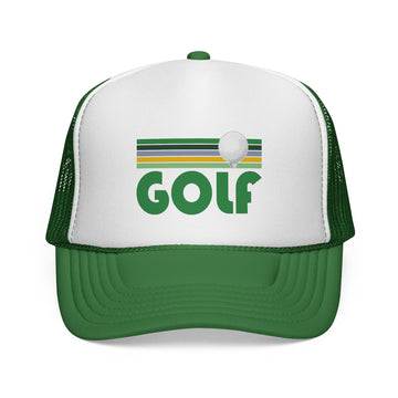 Golf Retro Golf Trucker Hat - 0