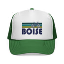 Boise, Idaho Retro Bike Trucker Hat - Vintage Style Boise Cap-2