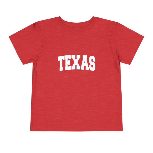 Texas Toddler Graphic Tee - Kids Texas Vacation T-Shirt