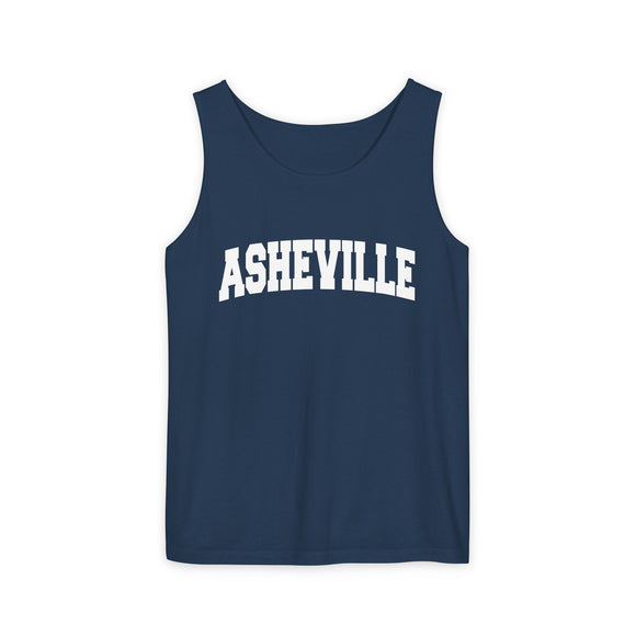 Asheville, North Carolina Tank Top Unisex | Comfort Colors - 100% Cotton