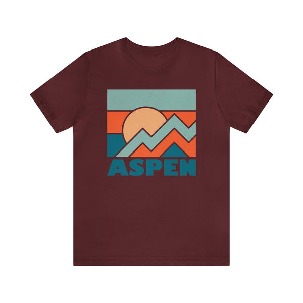 Aspen, Colorado T-Shirt - Retro Unisex Aspen Shirt